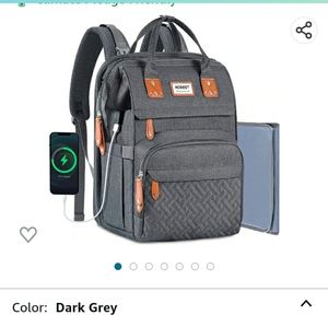 Diaper bag, baby backpack